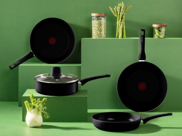 Tefal Renew Black Koekenpan 20 cm Zwart - Afbeelding 2