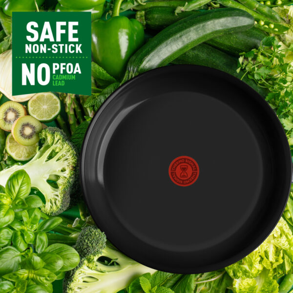 Tefal Renew Black Koekenpan 20 cm Zwart - Afbeelding 7