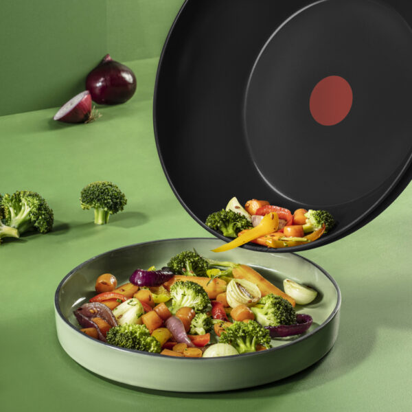 Tefal Renew Black Wokpan 28 cm Zwart - Afbeelding 5