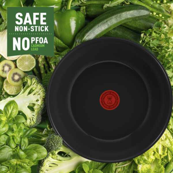 Tefal Renew Black Wokpan 28 cm Zwart - Afbeelding 7