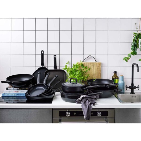 BK Easy Induction Koekenpan 20 cm Zwart - Afbeelding 4