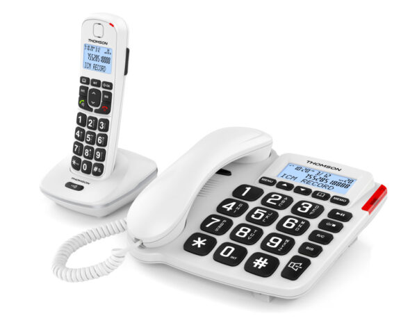 Thomson Serea Comby Dect En Vaste Telefoon Wit