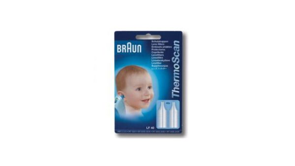 Braun LF-40 Thermoscan Lensfilter voor Braun Themo Scan Oorthermometer 40stuks