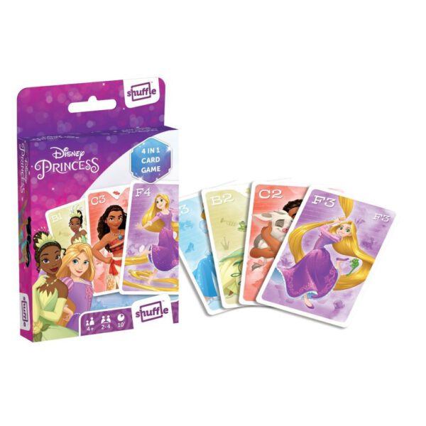 Disney Princess Shuffle 4in1 Spel - Afbeelding 2