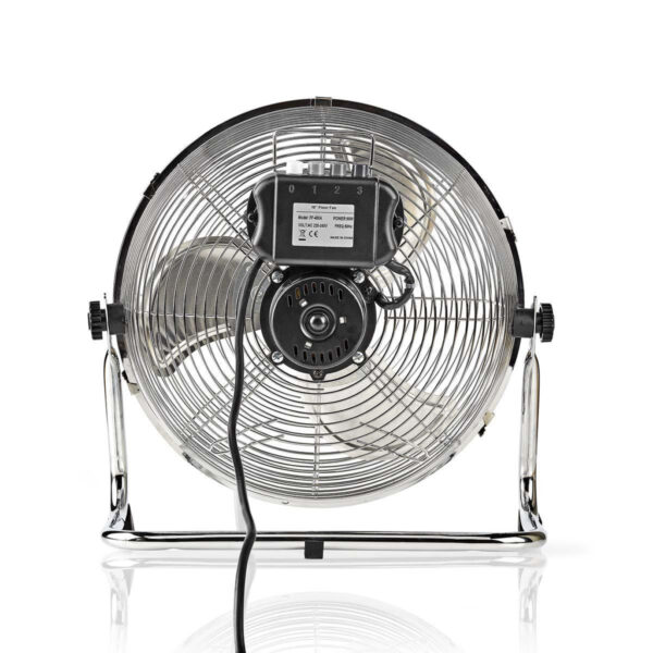 Nedis FNFL10CCR30 Vloerventilator Diameter 30 Cm 3 Snelheden Chroom - Afbeelding 3