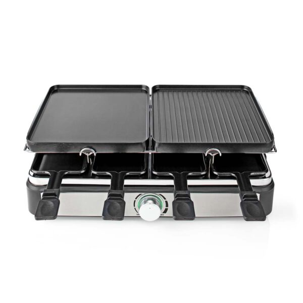 Nedis FCRA300FBK8 Gourmet Raclette Steen Grill voor 8 Personen - Afbeelding 4