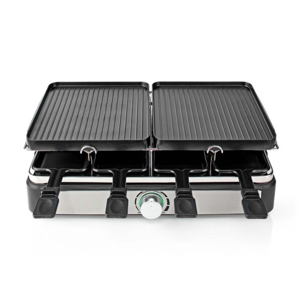 Nedis FCRA300FBK8 Gourmet Raclette Steen Grill voor 8 Personen - Afbeelding 5