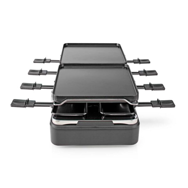 Nedis FCRA300FBK8 Gourmet Raclette Steen Grill voor 8 Personen - Afbeelding 6