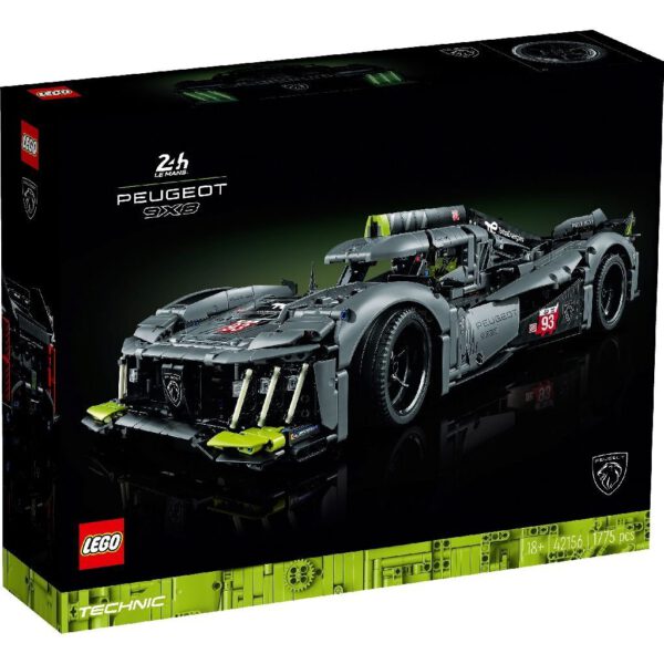 Lego Technic 42156 Peugeot 9X8 Hybrid Hypercar - Afbeelding 3