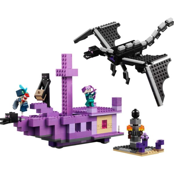 Lego 21264 Minecraft De Enderdraak En End-Schip - Afbeelding 2