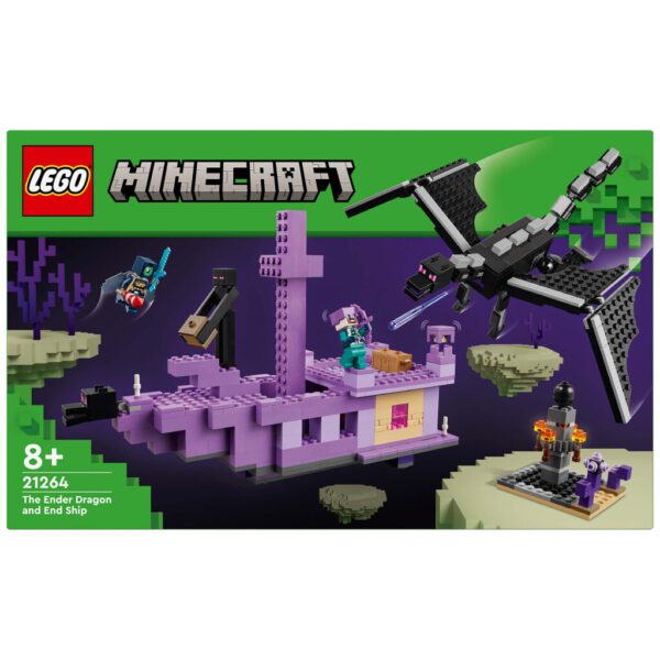 Lego 21264 Minecraft De Enderdraak En End-Schip - Afbeelding 6