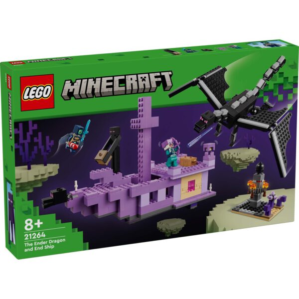 Lego 21264 Minecraft De Enderdraak En End-Schip - Afbeelding 7