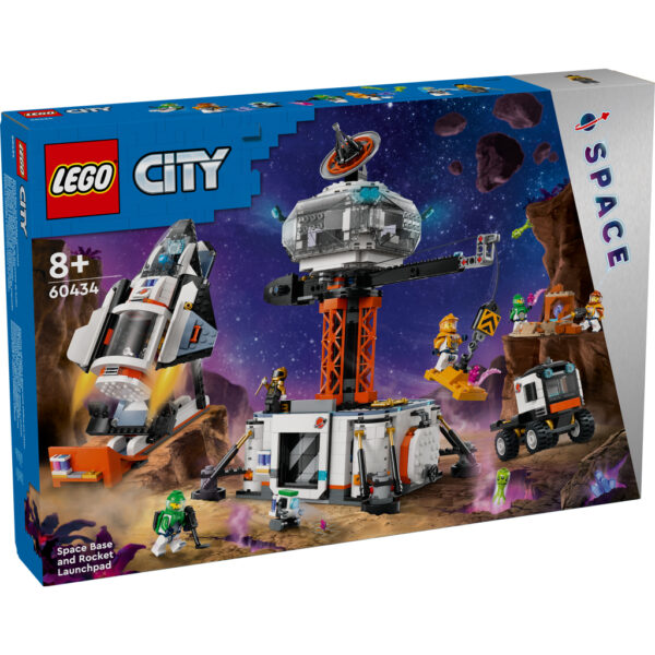 Lego City 60434 Space Ruimtebasis en Raketlanceringsplatform - Afbeelding 6