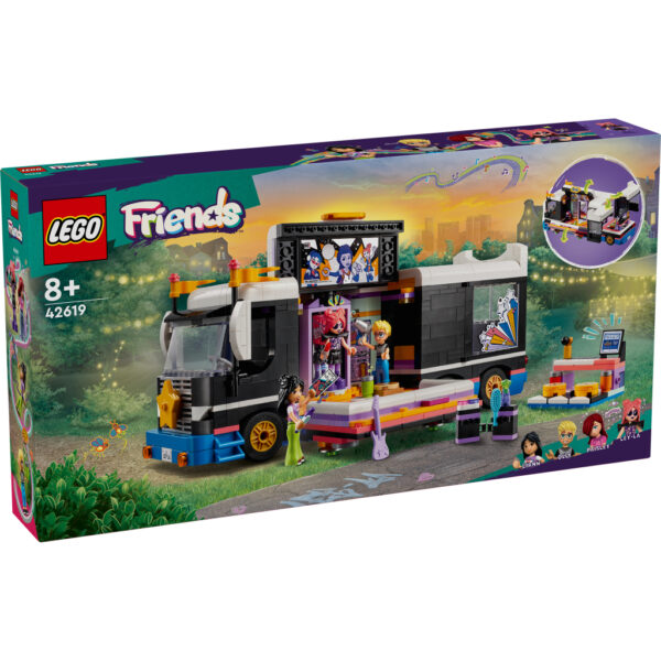 Lego Friends 42619 Toerbus van Popster - Afbeelding 6