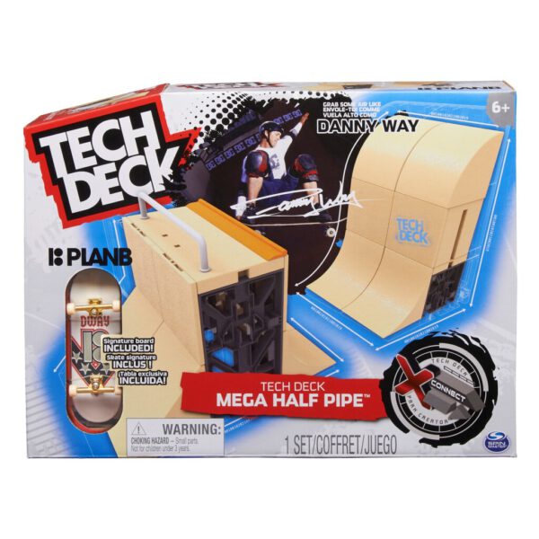 Tech Deck Danny Way Mega Half Pipe + Board - Afbeelding 6