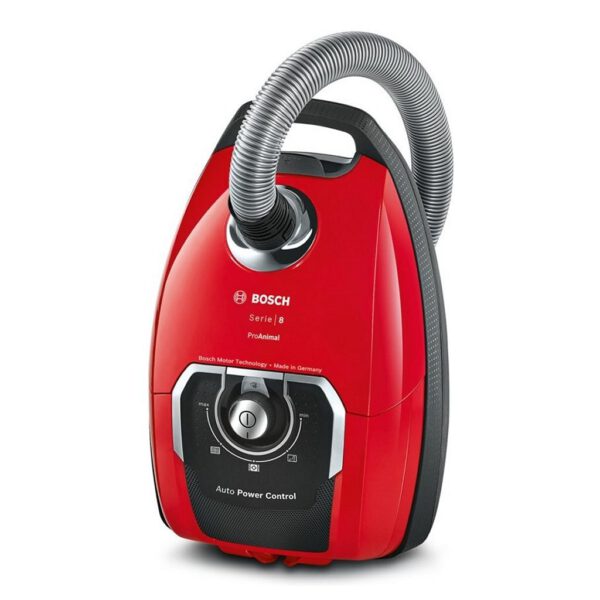 Bosch BGB8PET1 Stofzuiger Rood - Afbeelding 2