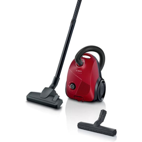 Bosch BGBS2RD1H Serie 2 Stofzuiger 600W Rood/Zwart