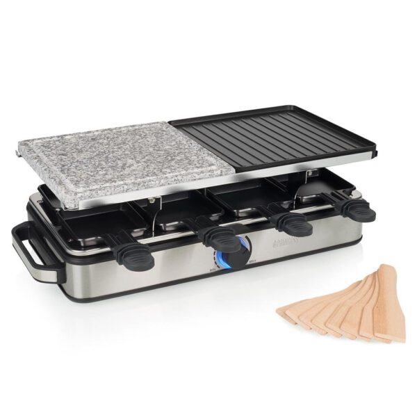 Princess 162635 Raclette 8 Steen en Grill Deluxe - Afbeelding 2