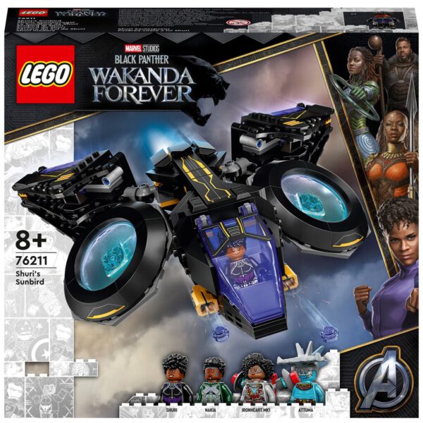 Lego Super Heroes 76211 Black Panther ShuriSunbird - Afbeelding 5