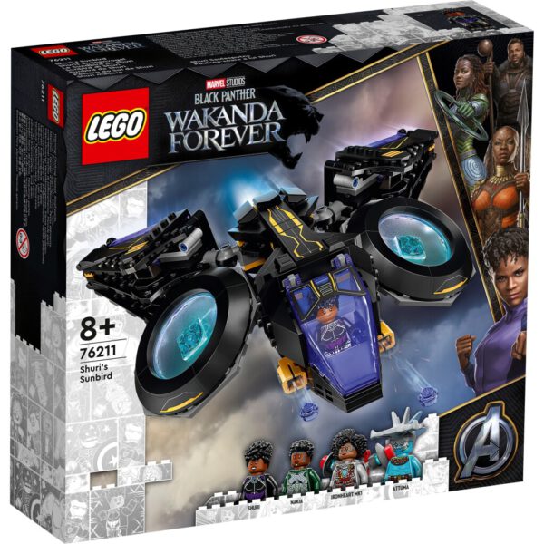 Lego Super Heroes 76211 Black Panther ShuriSunbird - Afbeelding 6