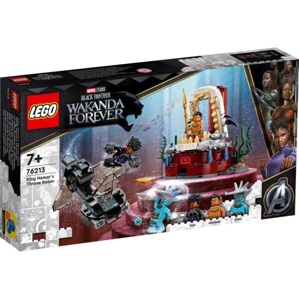 Lego Super Heroes 76213 Black Panther Throne Room - Afbeelding 6