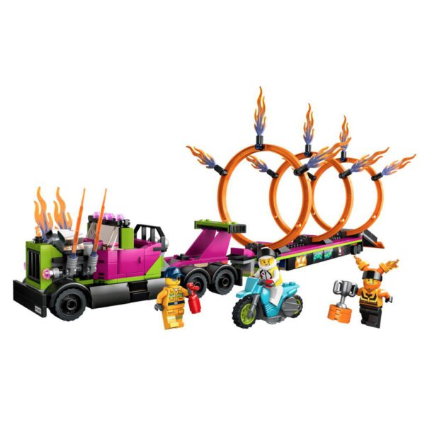 Lego City Stuntz 60357 Stunttruck en Ring of Fire Uitdaging - Afbeelding 3