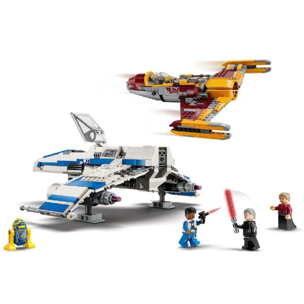 Lego Star Wars 75364 New Republic E-Wing vs Shin Hati's Starfighter - Afbeelding 2