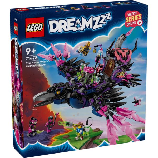 Lego Dreamzzz 71478 Never Witch's Midnight Raven - Afbeelding 7