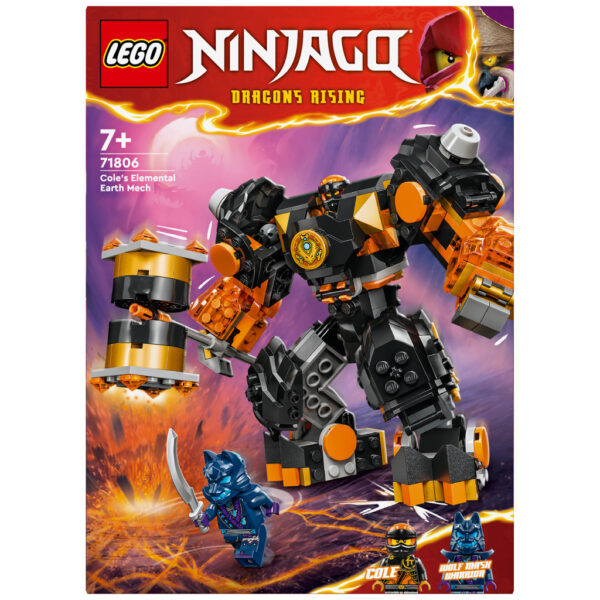 Lego Ninjago 71806 Coles Elementaire Aardemecha - Afbeelding 5