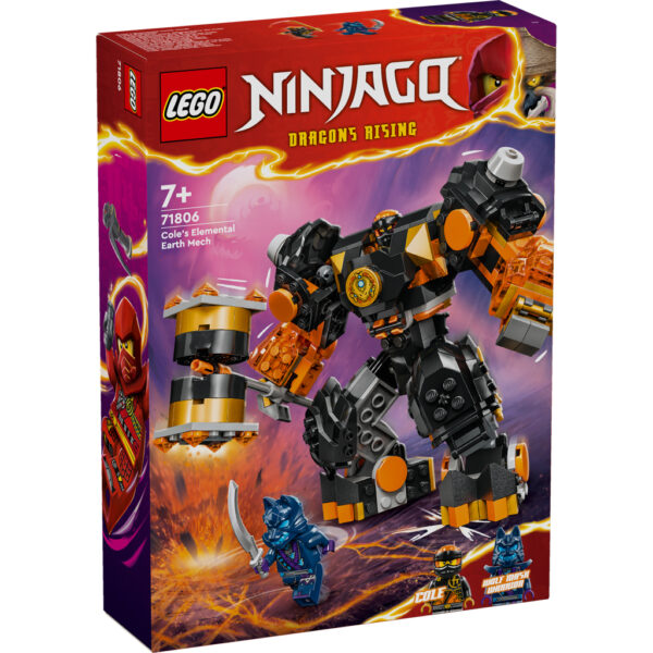 Lego Ninjago 71806 Coles Elementaire Aardemecha - Afbeelding 6