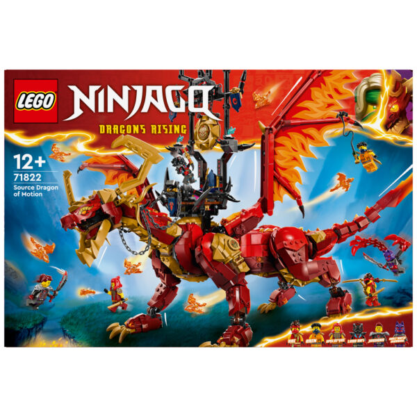 Lego 71822 Ninjago Brondraak Van Beweging - Afbeelding 2