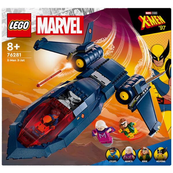 Lego Super Heroes 76281 Marvel X-Men X-Jet - Afbeelding 5