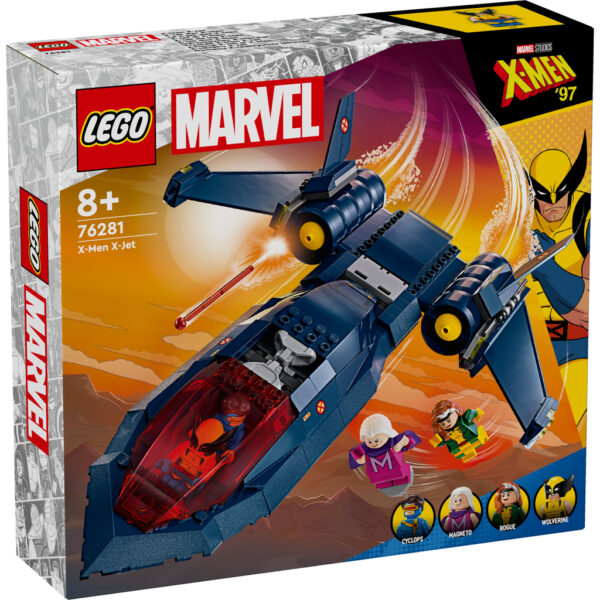 Lego Super Heroes 76281 Marvel X-Men X-Jet - Afbeelding 6