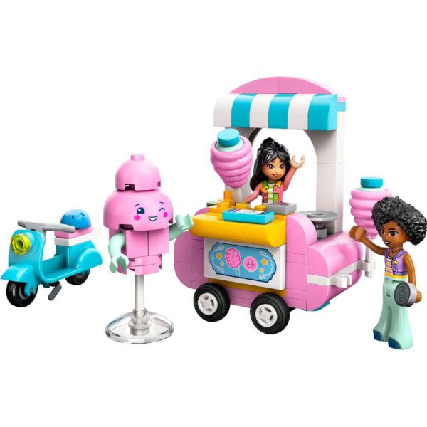 Lego Friends 42643 Suikerspinkraam en Scooter - Afbeelding 2