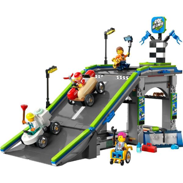 Lego City 60460 Great Vehicles Snelle Schans voor Raceauto's - Afbeelding 2