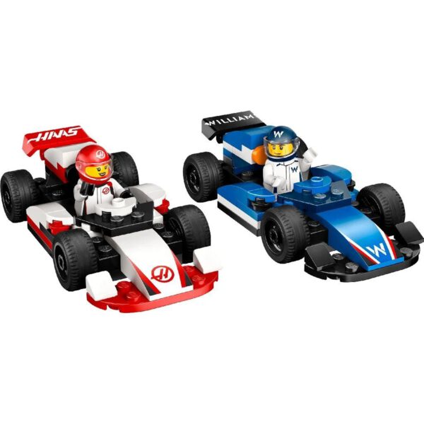 Lego City 60464 F1 Williams Racing en Haas F1 Racewagens - Afbeelding 2