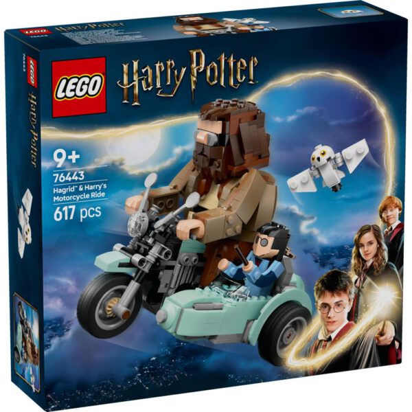 Lego Harry Potter 76443 Hagrid en Harry's Rit op de Motor