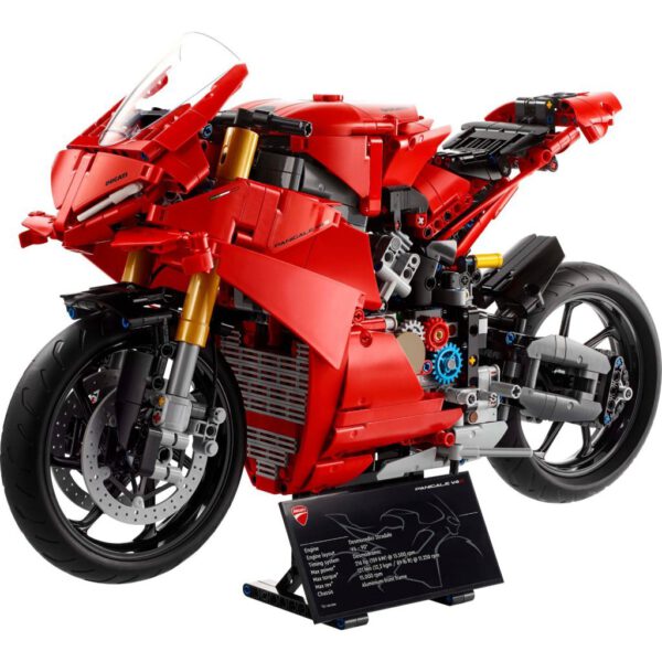 Lego Technic 42202 Ducati Panigale V4 S Motor - Afbeelding 2