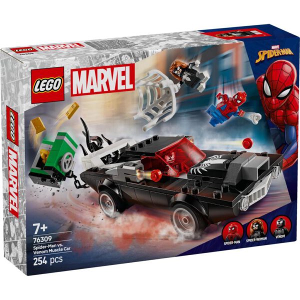 Lego Super Heroes 76309 Marvel Spiderman vs Venoms Klassieke Auto