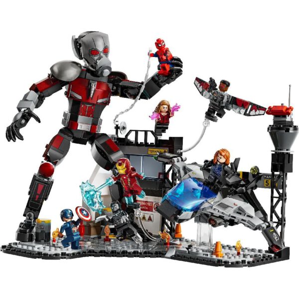 Lego Super Heroes 76314 Marvel Captain America Civil War Actiescene - Afbeelding 2