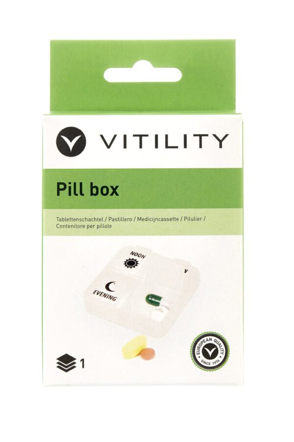 Vitility VIT-70610080 Pillendoosje - Dag - Afbeelding 4