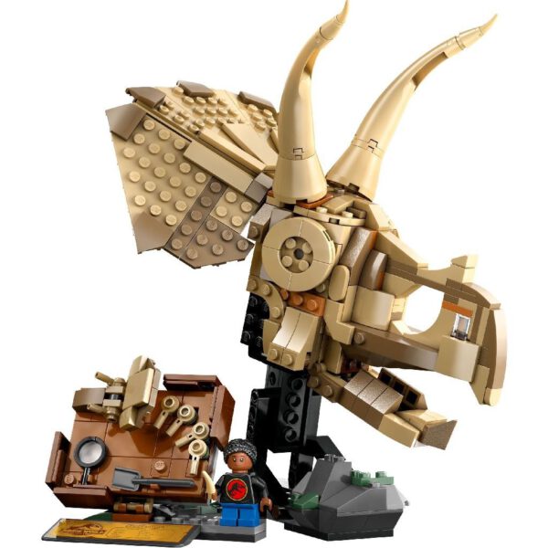 Lego Jurassic World 76969 Dinosaurusfossielen Triceratops Schedel - Afbeelding 2